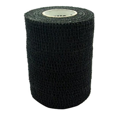 Bandage PetFlex 1"x5yd Stretch Elastic Black Latex 30rl/Case - Surgical Supplies NY